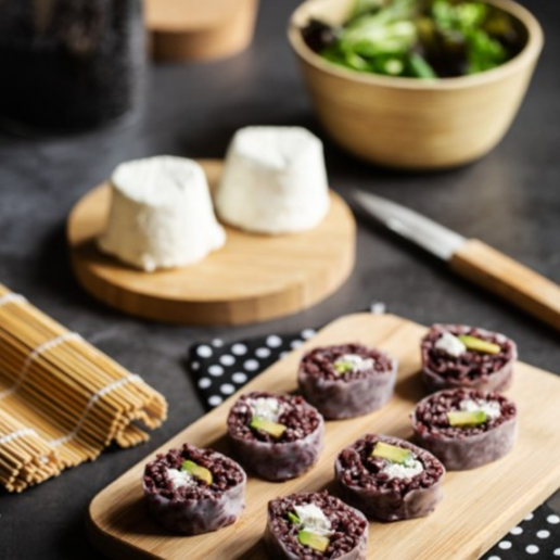 Recette - Maki au riz noir et Mâconnais