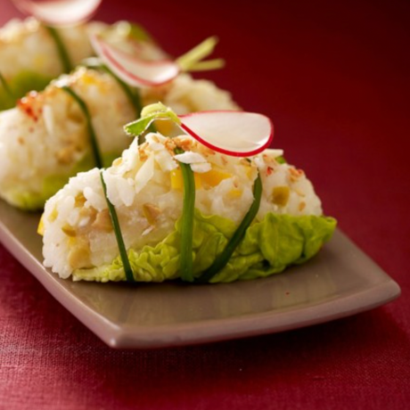 Recette - Rouleau printanier en salade avec Mâconnais sec